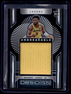 Bronny James Jersey Card